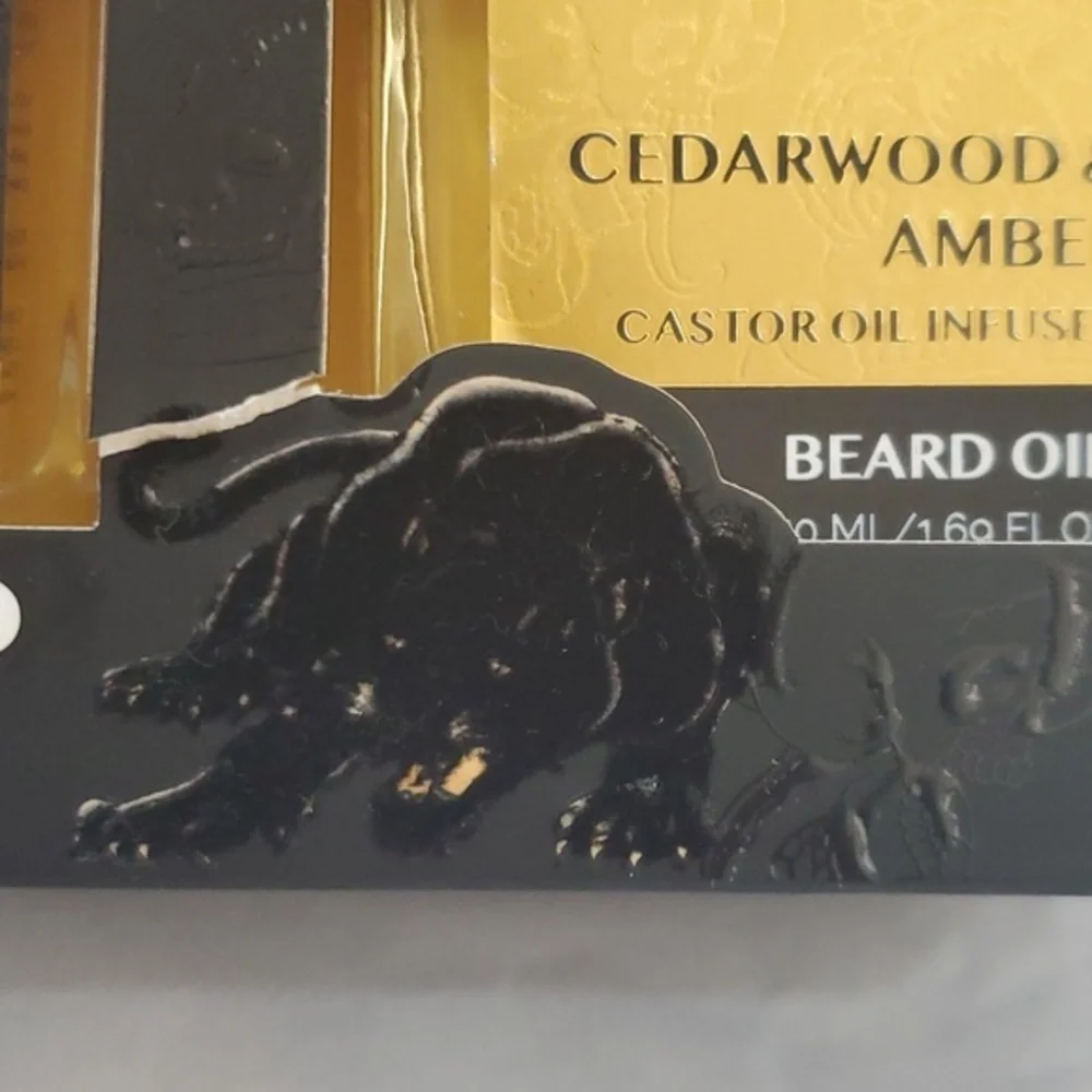 Ed Hardy Sandalwood & Sage Cedarwood‎ & Amber beard oil duo set brand new
